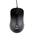 Mouse Kross Elegance com fio, USB, 1000DPI, Preto - KE-M095