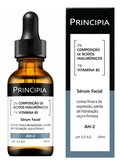 Principia Kit Primeira Rotina: gel de limpeza, Sérum de composição de ácidos hialurônicos + vitamina B5, protetor solar antioleosidade