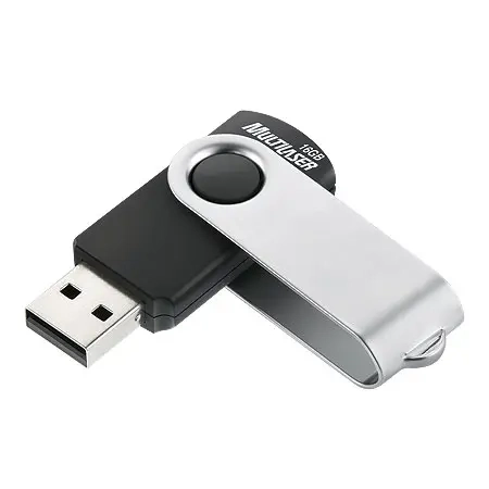 Pen Drive Multilaser Twist2 16GB Preto/Prata - PD588