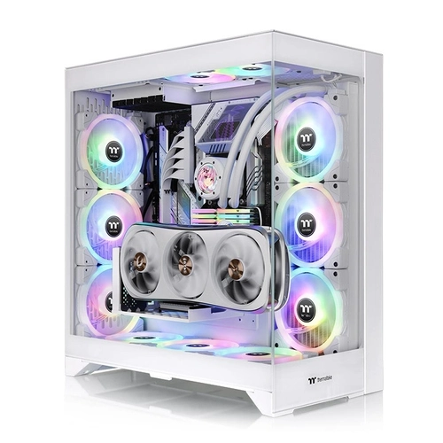 Gabinete Gamer Thermaltake Cte E660 MX, Laterais de Vidro, mid-Tower, Sem fans, Snow - CA-1Y3-00M6WN-01