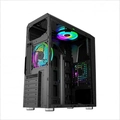 Gabinete Gamer  Hayom Gb1712 Rgb Lateral Em Vidro Mid Tower