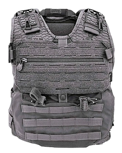 CAPA DE COLETE TAC VII PRÓ - CINZA BANDEIRANTE