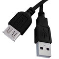 Cabo Extensor USB M x USB F 5 Metros Pluscable Preto - PC-USB5002