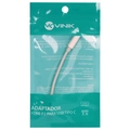 Adaptador de Fone de Ouvido Para Celular Usb-c Tipo-c Macho x P2 3.5mm Macho 7.1 Audio - Adfusbtc