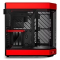Gabinete Gamer Hyte Y60, mid Tower, 3x fans (3x120mm), Black/Red - CS-HYTE-Y60-BR