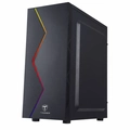 Gabinete Gamer T-Dagger P03B Mid Tower RGB Black ATX - TGC-P03B