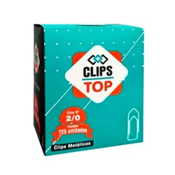 Clips Galvanizado 2/0 Com 725 Unidades TOP