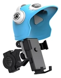 Suporte Cel. P/ Moto Ou Bicicleta C/ Proteção Ref. Or-sp10 Azul