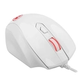 Mouse Gamer Redragon Tiger 2 Lunar White LED Vermelho - M709W