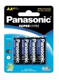Pilha AA Panasonic c/4 unidades.Comum