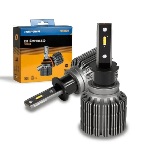 Kit Lâmpada Led Tarponn Premium Sky 8k H3 - Par