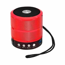 Caixa De Som Bluetooth Ref. Les-887 Vermelho