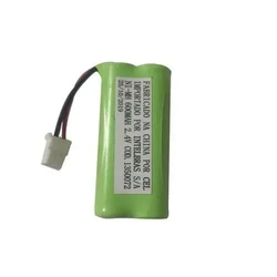 Bateria para telefone fixo sem fio intelbras 2,4V 600mAh
