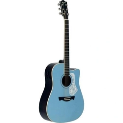 Violão Tagima Andes Folk Eletroacústico Aço Lake Placid Blue Satin