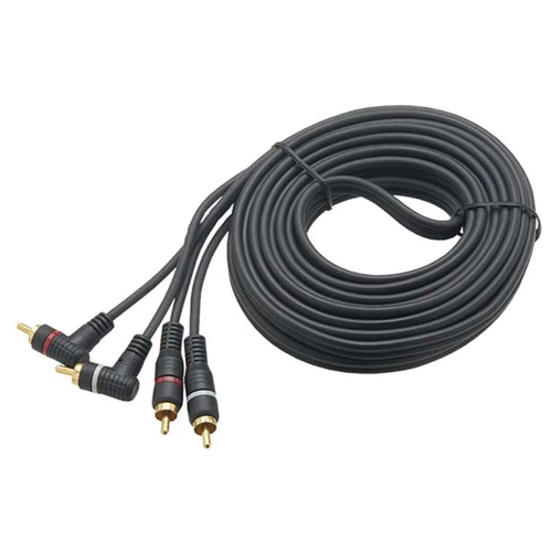 Cabo De Audio 2rca + 2rca 1,50 Metros Gold 90+180