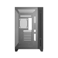 Gabinete Gamer Pcyes Forcefield Max Black Vulcan - Gffmaxbv