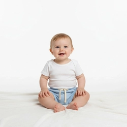 Shorts Avulso Barra Virada Suedine Liso Masculino BabyCotton