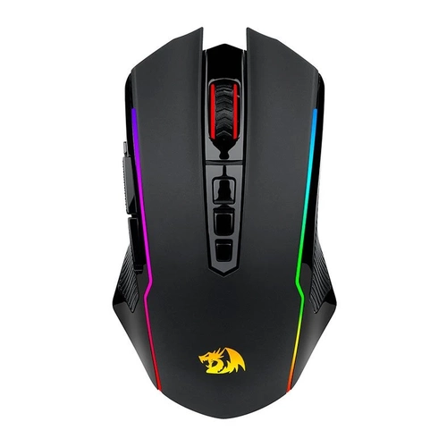 Mouse Gamer Wireless Redragon NIX Preto - M914-RGB