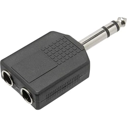 ADAPTADOR P10 ESTÉREO X 2 J10 ESTÉREO – ADAP0023 – PRETO – STORM