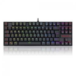 Teclado Magnético Gamer Redragon Kumara Pro RGB Switch Vermelho Preto - K552RGB-PRO (PT-RED)
