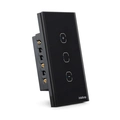 Interruptor Smart Wi-fi Touch Dimmer Ews 1101 Preto 4850009