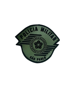 Logo emborrachado PM - Verde