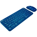 Kit Teclado e Mouse Letron  Sem Fio Harry Potter Azul - 85091
