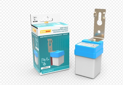 MINI RELE FOTOCONTROLADOR ELETR 6A BIVOLT ENERBRAS
