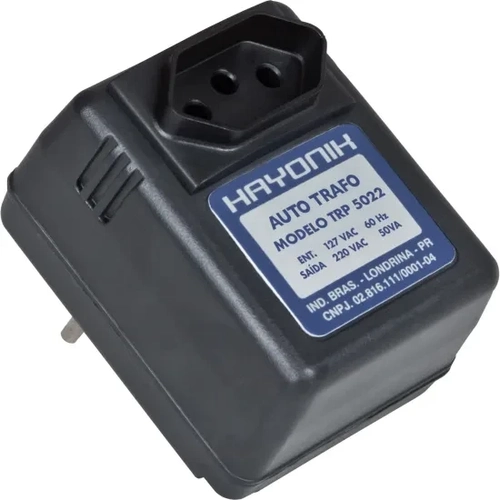 AUTO TRANSFORMADOR DE PAREDE 127/220VAC 50VA – TRP 5022 – HAYONIK