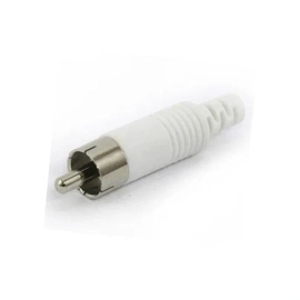 Rca Plastico C/ Rabicho Branco Pct C/10 Importado