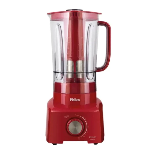 Liquidificador Philco Ph900 Com Filtro 12 Velocidades 3 Litros Vermelho 220v