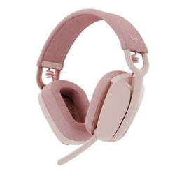 Headset Logitech Zone Vibe 100 Rosé Sem Fio - 981-001223