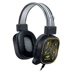 Fone Com Microfone, Gamer USB, Crane PH-G320BKV2 C3Tech