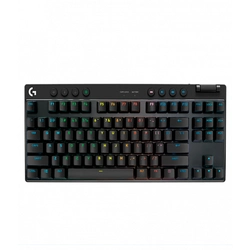 Teclado Gamer Logitech G PRO X TKL Lightspeed, RGB, Mecânico Switch Tactile, Preto - 920-012127