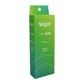 Pilha Alcalina Aaa Elgin 1.5v Tubo Com 24 Unidades