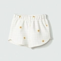 Shorts Estampado Girassol Hering - Feminino