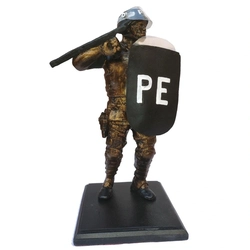 Boneco PE Exército Brasileiro Escudo/ Capacete