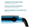 PRANCHA CHAPINHA TITANIUM BLUE PROFISSIONAL BRITANIA 220°C BIVOLT