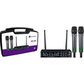 Microfone Sem Fio Harmonics Hsf-300 Duplo