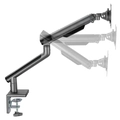 Suporte de Monitor Articulado C/ Mola Mecanica 17'' a 32'' C/ Usb 3.0 - Cinza - Sm-049c
