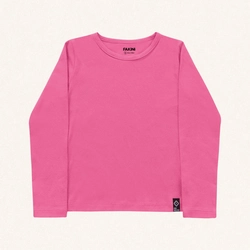 Blusinha Manga Longa Básica Fakini - Feminina