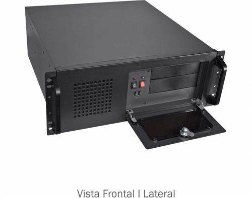 Gabinete Industrial RACK K-MEX Preto - CR-S450