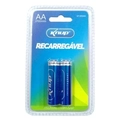 Blister 2 Pilhas Recarregável Aa 1.2v 2700mah Kp2800aa Knup