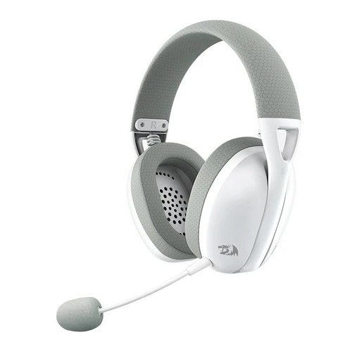 Headset Gamer Redragon Ire Pro Branco Wireless - H848G