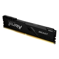 Memória Kingston FURY Beast 8GB 3200MHz DDR4 CL16 DIMM Preto - KF432C16BB/8