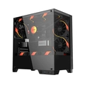 Gabinete Gamer Pcyes Forcefield Twr Black Vulcan - Gfftwrbv