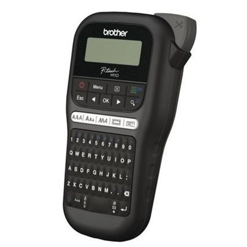 Rotulador Eletrônico Brother Portátil P-touch Preto Pth110bk