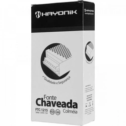 Fonte Chaveada Colmeia 180W Hayonik Fct-1215 12v 15a Bivolt