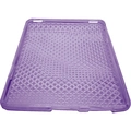 Capa Silicone / Tpu Ipad1 Xc-cs-ipad1 Lilas Flex