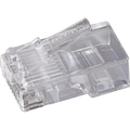 Conector Macho Cat6 Rj45 112 Fortrek Fk 140e - Blister com 100